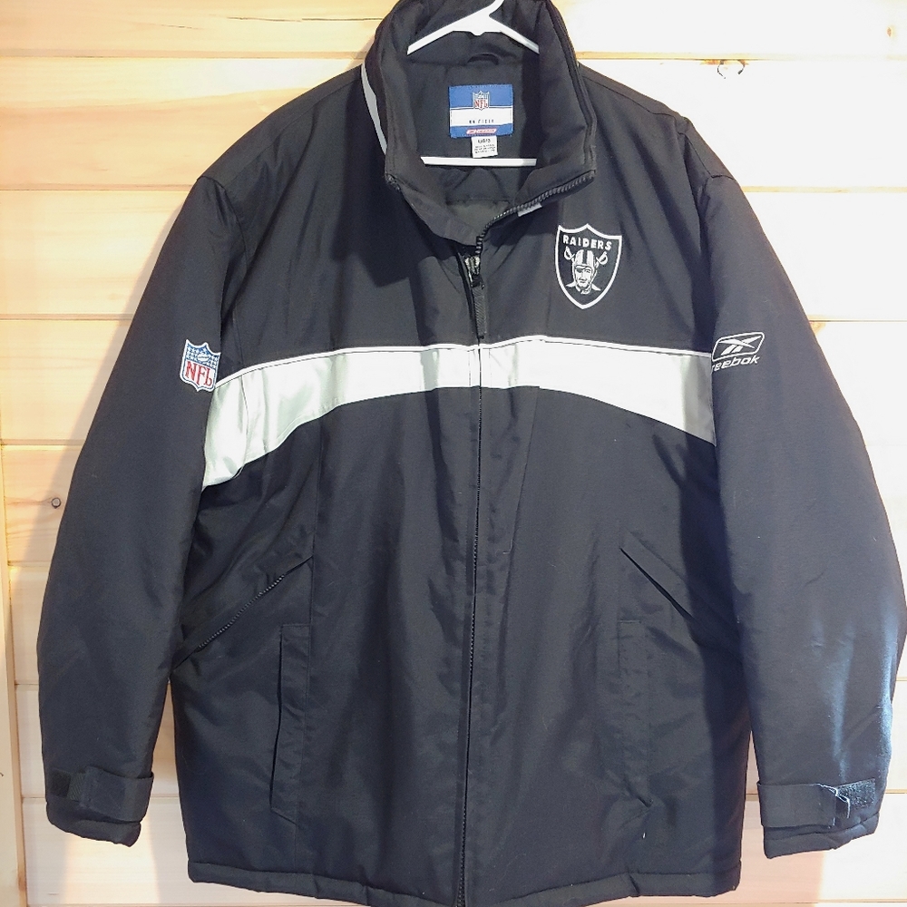 Raiders Coat Vintage Large